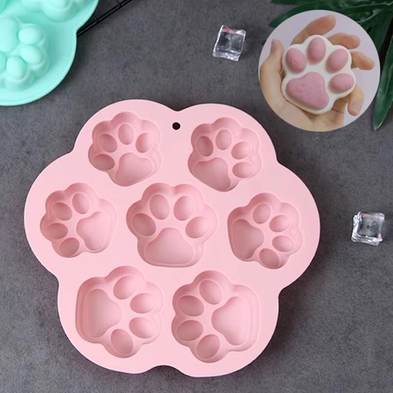 Cat Footprint Cake Mold